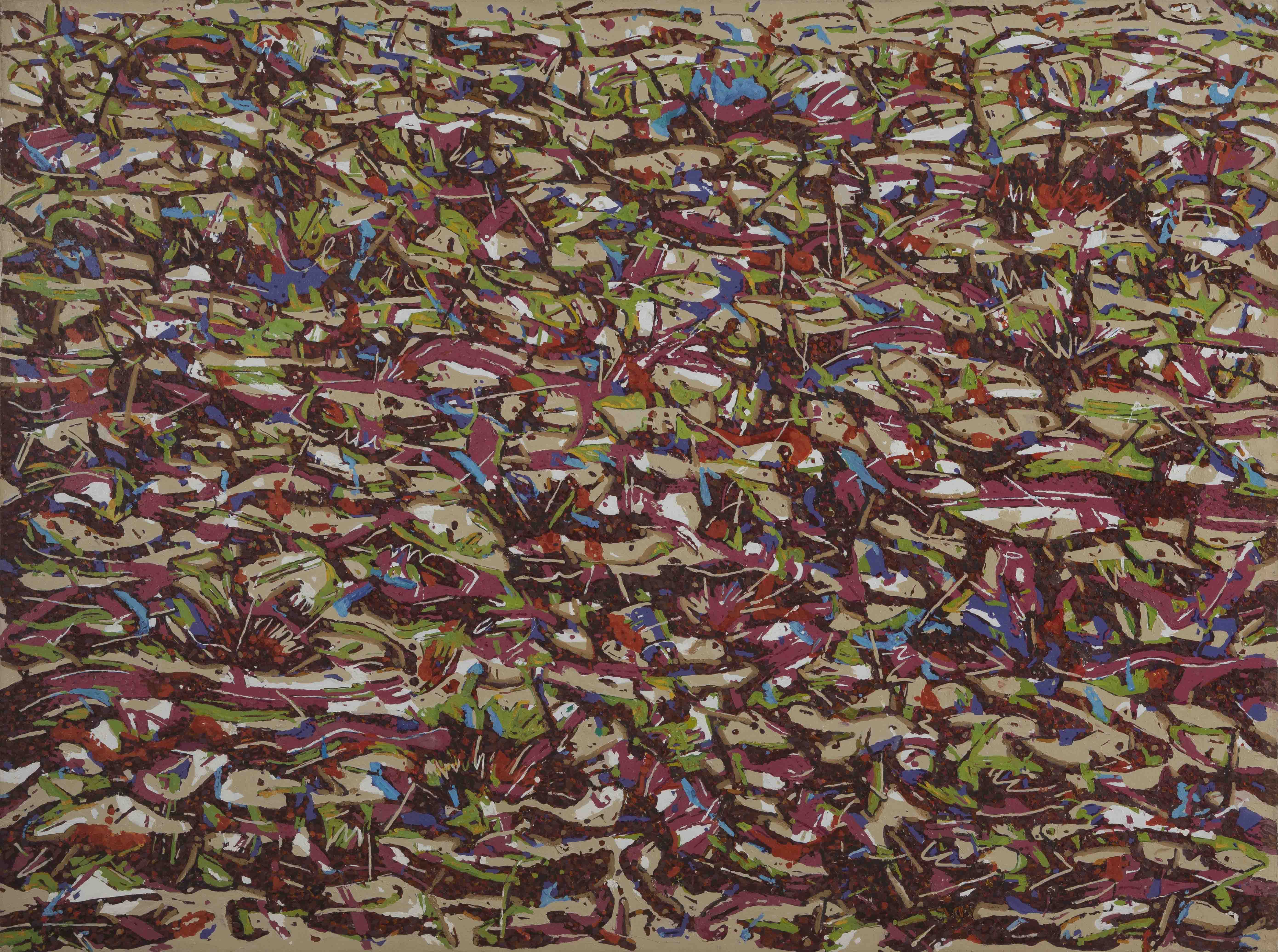 Gün ortasi-4, tuval üzeri yagliboya, 150x200 cm, 2012